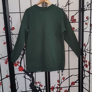Lovers + Friends Hunter Green Oversized Long sleeve Sweater Dress. Nwt